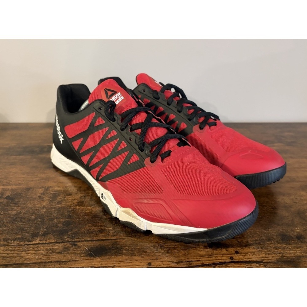 Reebok Crossfit Speed TR Men's Size 12 Shoes Red Cross Training Sneakers